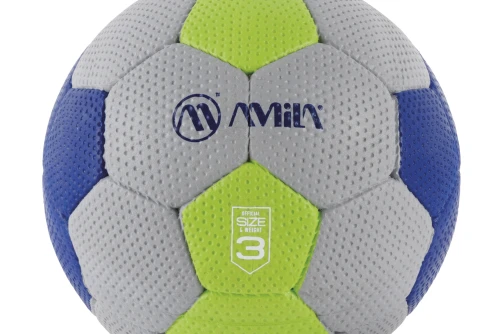 Amila Μπάλα Handball Cellular Νο3 - Μπλε  Πράσινο  Γκρι (41320)