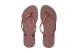 Havaianas Slim Flatform Σαγιονάρες Ροζ, Μπρονζέ