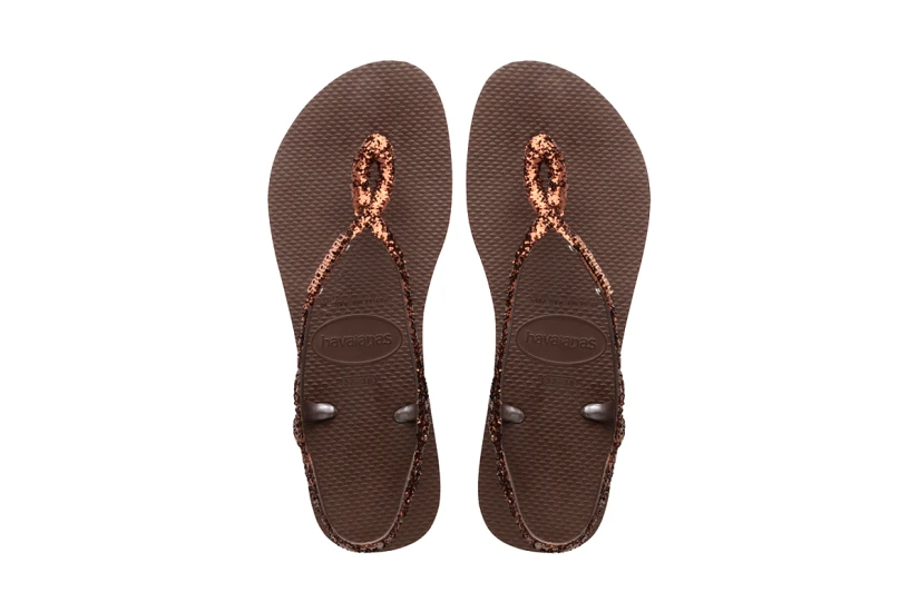Havaianas Luna Premium II Σαγιονάρες Καφέ