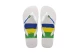 Havaianas Brasil Tech Unisex Σαγιονάρες Λευκές, Μπλε, Κίτρινες, Πράσινες