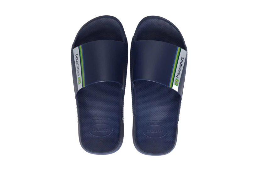 Havaianas Brazil Παντόφλες Μπλε Σκούρο, Πράσινες, Λευκές