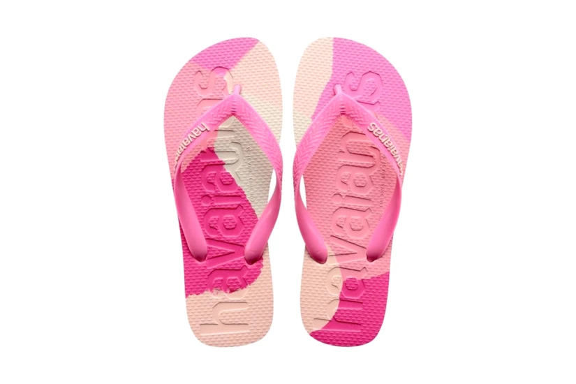 Havaianas Top Logomania Colors II Unisex Σαγιονάρες Ροζ, Φούξια