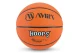 Amila Hoops Μπάλα Μπάσκετ Πορτοκαλί, Μαύρη