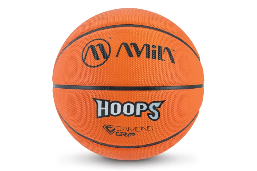 Amila Hoops Μπάλα Μπάσκετ Πορτοκαλί, Μαύρη