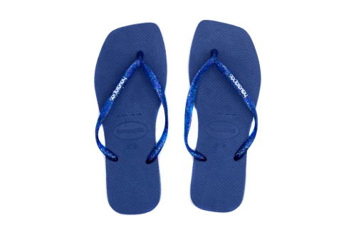 Havaianas Slim Square Logo Metallic Σαγιονάρες (4148257 1803)