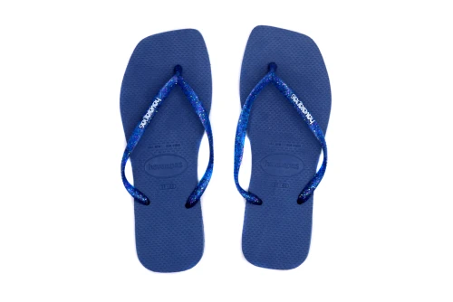 Havaianas Slim Square Logo Metallic Σαγιονάρες (4148257 1803)