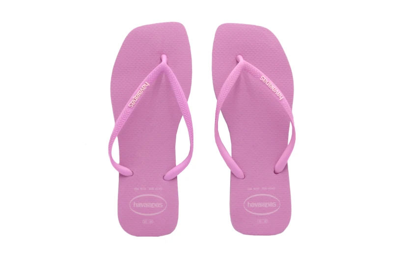Havaianas Square Logo Pop Up Σαγιονάρες Ροζ