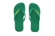 Havaianas Brasil Logo Unisex Σαγιονάρες Πράσινες