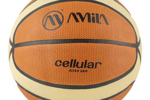 Amila Μπάλα Basket Cellular No6 - Πορτοκαλί  Μπεζ (41511)