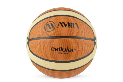 Amila Μπάλα Basket Cellular No5 - Πορτοκαλί  Μπεζ (41512)