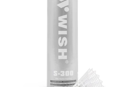 Amila Μπαλάκια Badminton Nylon Shuttlecock S-300 6 Τμχ. (42071)