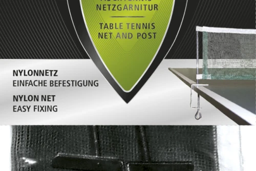 Amila Δίχτυ Ping Pong Με Στηρίγματα Sunflex Hobby (42750)