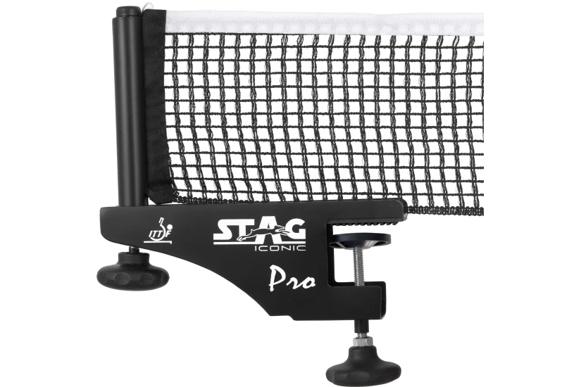 Amila Δίχτυ Ping Pong Με Στηρίγματα Stag Pro (42771)