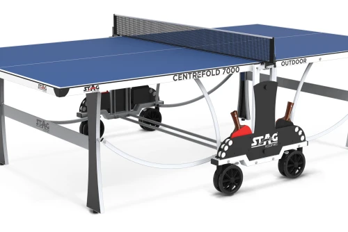 Amila Τραπέζι Ping Pong Εξωτερικού Χώρου Centrefold 7000 - Μπλε (42804)