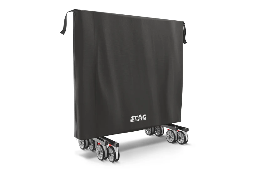 Amila 2-In-1 Folding And Flat Κάλλυμα για Τραπέζι Ping Pong Μαύρο