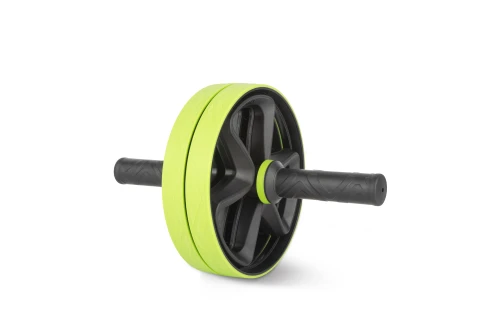 Amila Ρόδα Κοιλιακών Ab Roller - Μαύρο  Πράσινο (44049)
