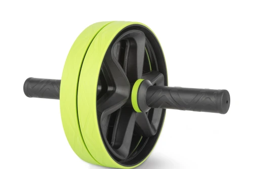 Amila Ρόδα Κοιλιακών Ab Roller - Μαύρο  Πράσινο (44049)