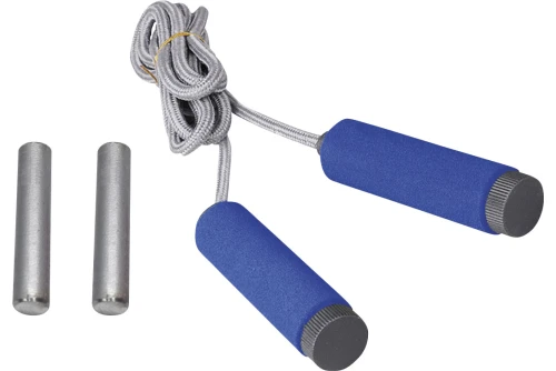 Amila Σχοινάκι Skipping Rope Neoprene Λαβή Με Βαρίδια (44053)