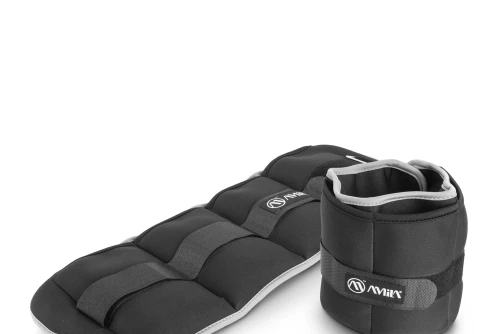 Amila Βάρη ’Κρων Wrist Ankle Weights Neoprene 2X2,5 Kg - Μαύρο (44105)