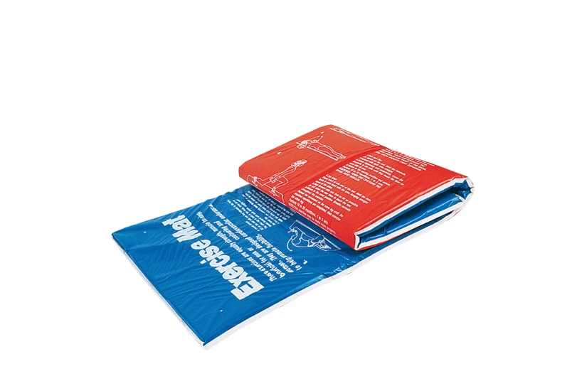 Amila Στρώμα Ασκήσεων Pe 180X60X2,5 Cm ? Μπλε  Κόκκινο (44206)