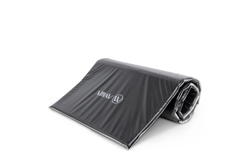 Amila Στρώμα Ασκήσεων Pe 180X60X2,5 Cm ? Μαύρο (44209)