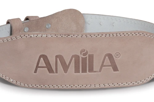 Amila Ζώνη ’Ρσης Βαρών Amila Δερμάτινη Μπεζ A Quality L (44302)