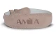 Amila Ζώνη Άρσης Βαρών Amila Δερμάτινη Μπεζ A Quality L (44302)