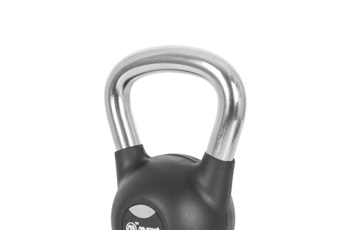 Amila Kettlebell Rubber Cover Cr Handle 8 Kg ? Μαύρο (44496)