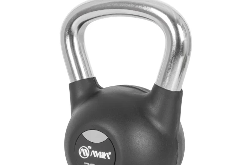Amila Kettlebell Rubber Cover Cr Handle 20 Kg ? Μαύρο (44499)