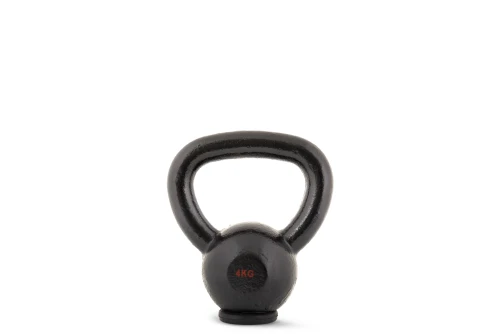Amila Kettlebell Cast Iron Rubber Base 4 Kg - Μαύρο (44500)