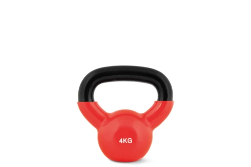 Amila Kettlebell Vinyl Cover 4 Kg - Κόκκινο (44504)