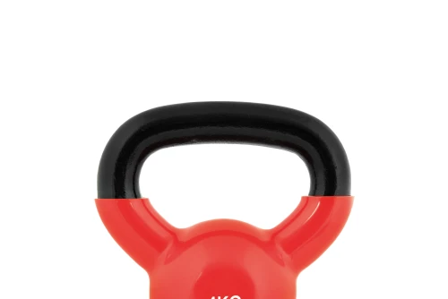 Amila Kettlebell Vinyl Cover 4 Kg - Κόκκινο (44504)