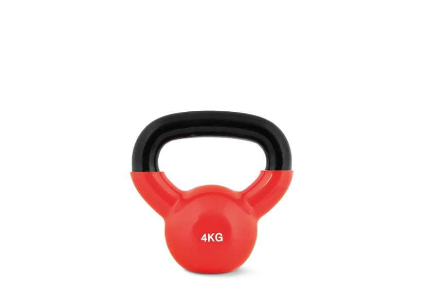 Amila Kettlebell Vinyl Cover 4 Kg - Κόκκινο (44504)