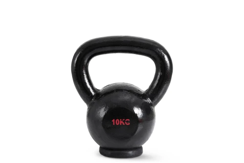 Amila Kettlebell Cast Iron Rubber Base 10 Kg - Μαύρο (44522)