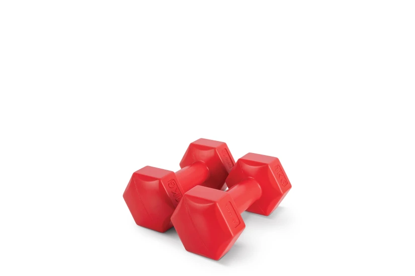 Amila Αλτήρας Εξάγωνος Plastic Series 1,00Kg Ζευγάρι (44530)