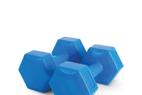 Amila Αλτήρας Εξάγωνος Plastic Series 2,00Kg Ζευγάρι (44531)