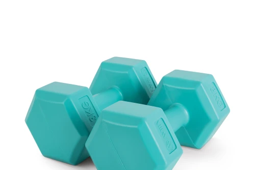 Amila Αλτήρας Εξάγωνος Plastic Series 3,00Kg Ζευγάρι (44534)