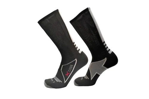 X-Code Basketball 3D-Icon Κάλτσες Ψηλές 1 Ζευγάρι (44555 BLACK)
