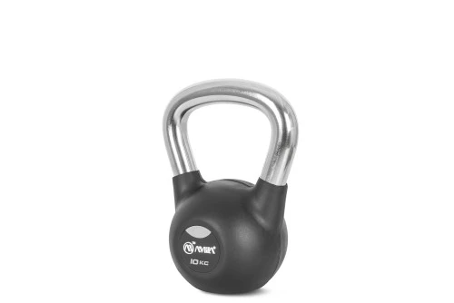 Amila Kettlebell Rubber Cover Cr Handle 10 Kg ? Μαύρο (44572)