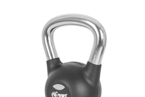 Amila Kettlebell Rubber Cover Cr Handle 10 Kg ? Μαύρο (44572)