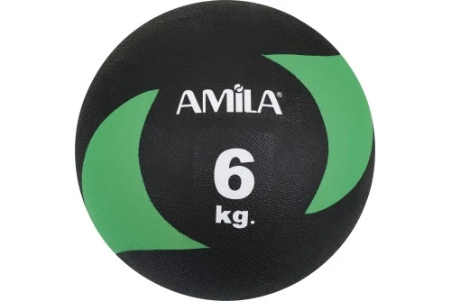 Amila Μπάλα Amila Medicine Ball Original Rubber 6Kg (44640)