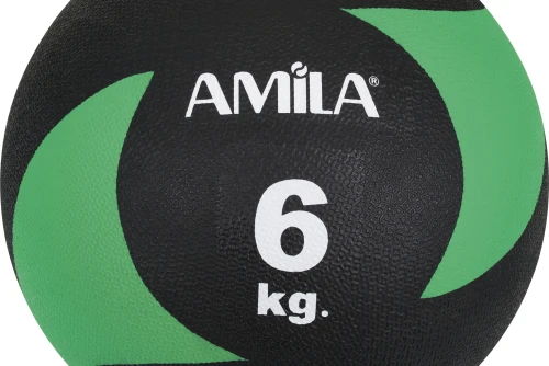 Amila Μπάλα Amila Medicine Ball Original Rubber 6Kg (44640)