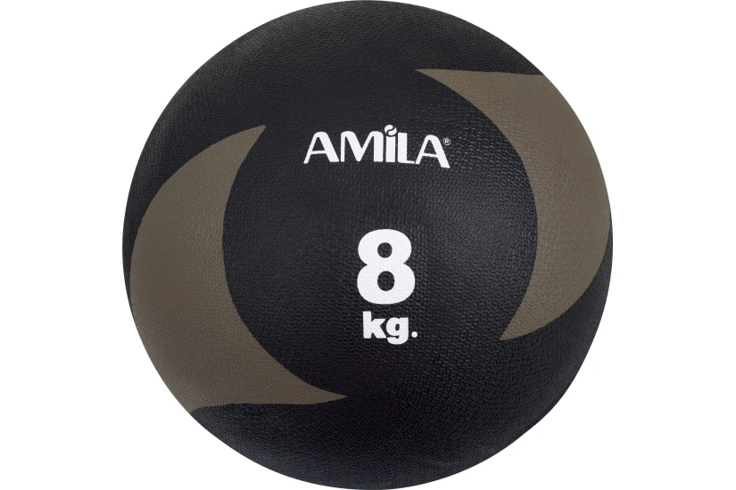 Amila Μπάλα Amila Medicine Ball Original Rubber 8Kg (44641)