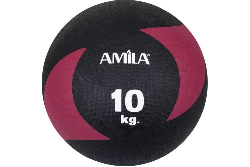 Amila Μπάλα Amila Medicine Ball Original Rubber 10Kg (44642)