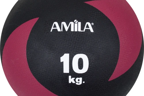 Amila Μπάλα Amila Medicine Ball Original Rubber 10Kg (44642)
