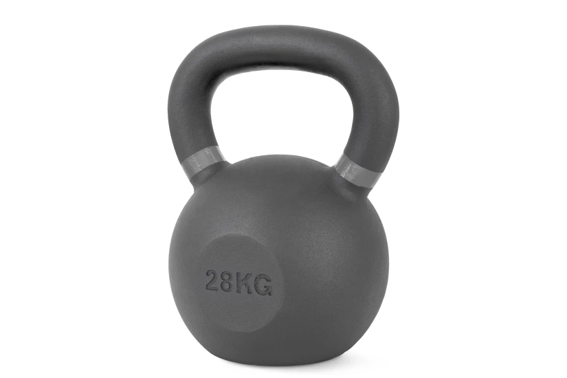 Amila Kettlebell Cast Iron 28 Kg - Μαύρο  Γκρι (44678)