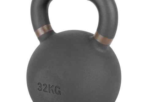 Amila Kettlebell Cast Iron 32 Kg - Μαύρο  Καφέ (44679)