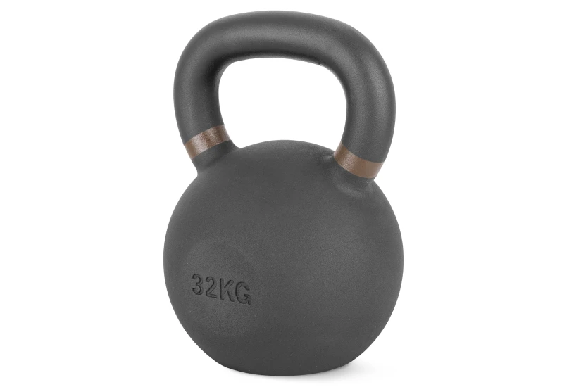 Amila Kettlebell Cast Iron 32 Kg - Μαύρο  Καφέ (44679)