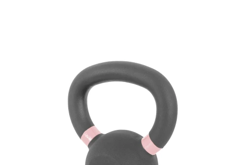 Amila Kettlebell Cast Iron 4 Kg - Μαύρο  Ροζ (44680)
