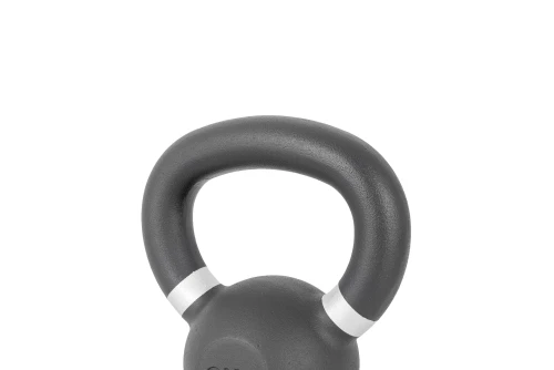 Amila Kettlebell Cast Iron 6 Kg - Μαύρο  Λευκό (44681)